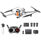 Antigravity A1 Infinity Bundle (3 High-Capacity Batteries) - 8K 360 Drone for Immersive Flight, Point-to-Fly Motion Control, Obstacle Avoidance, Deep Track, Auto Return, 10km Transmission, Auto Edit