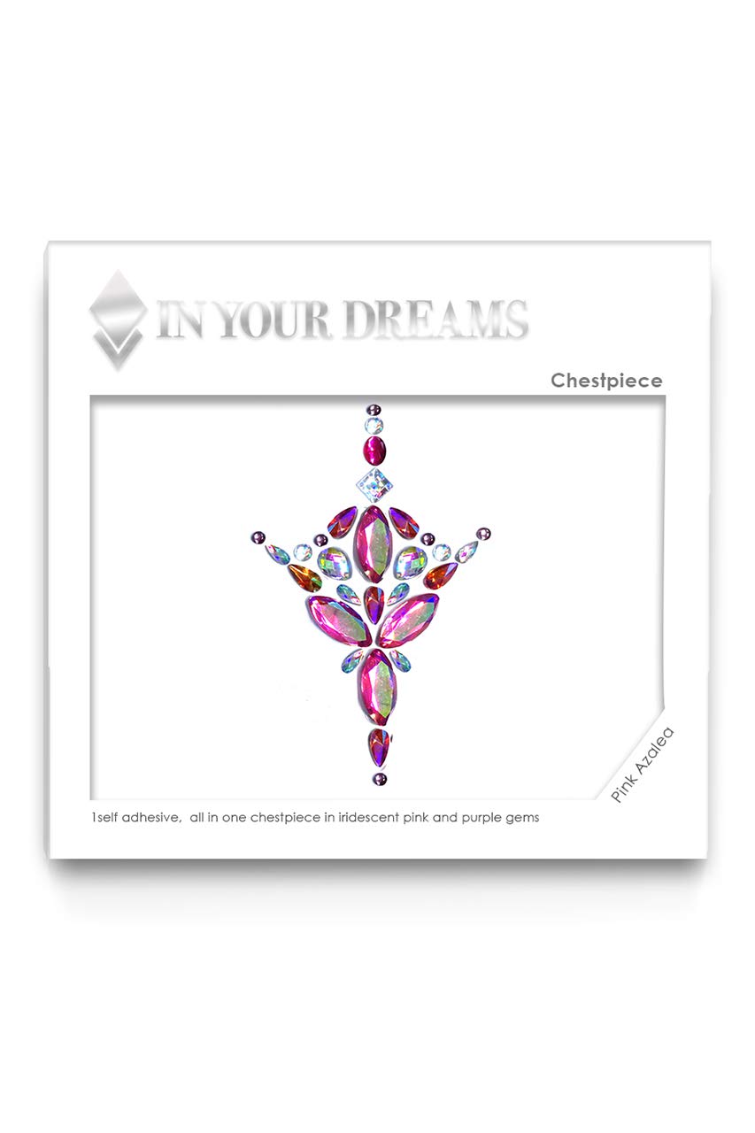 In Your Dreams Pink Azalea Jewelled Chestpiece