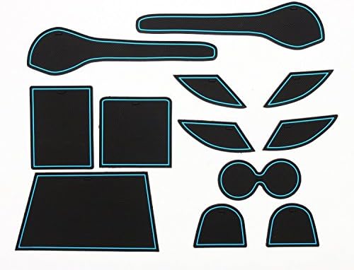 KINMEI Leaf LEAF Nissan blue specially designed interior door pocket mat drink holder slip non-slip storage space protection NISSANeafb