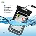 WAPAG Waterproof Bag Case Pouch for iPhone 7, 6s, 6, 6 Plus, 5s, Samsung Galaxy s6, s6 Edge, s5, s4, Note 4, Cell Phone up to 6 inches, Dirt/Snow/Dust Proof, Fits Swimming, Kayaking, IPX8 to 100Feet