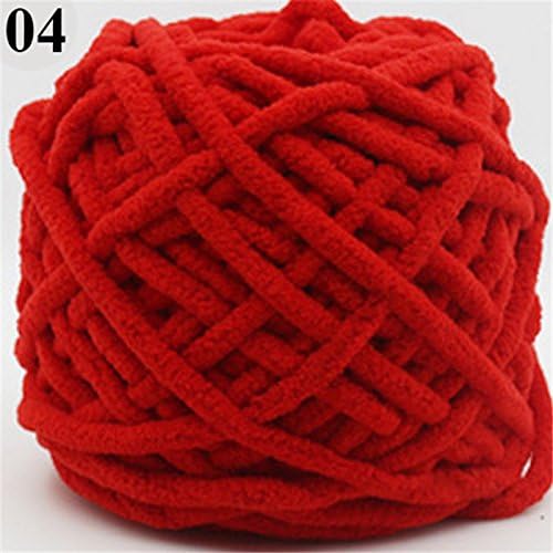 Colorful Dye Scarf Hand-knitted Yarn For Hand knitting Soft Milk Cotton Yarn Thick Wool Yarn : NO 04