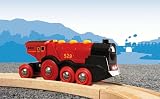 BRIO Mighty Red Locomotive Battery Powered Toy Train 3+ view 2