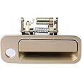 OCPTY Door Handle Exterior Front Passenger Right Side Replacement fit 1997-2001 for Camry Inside Door Handle Golden