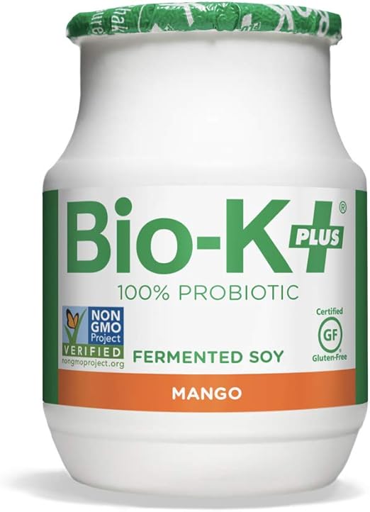 BioK Plus Acidophilus, Live, Dairy Free 6/3.5 OZ (Pack of 1) Amazon