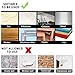Washable Adhesive Tape，Traceless Nano Adhesive Tape Removable and Reusable Clear Double Sided Anti Slip Tape，Transparent Sticky Gel Griptape for Glass Metal Kitchen Cabinets Wall (1M/3.28FT)