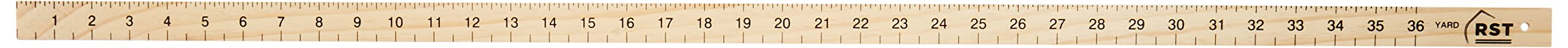 RST RST670 Hardwood Metre Stick - Plain
