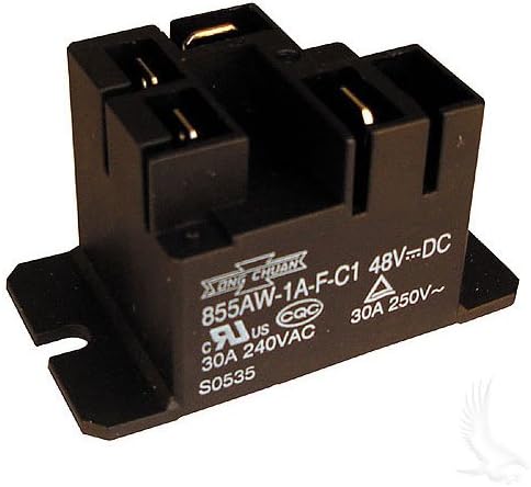 Relay, 48V, Club Car PowerDrive Chargers Electric 95+