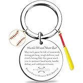 Sjcmbxxs Baseball Keychain gift Party Favors Cool Gifts with accessories baseball mini backpack key chain for Coach team Players and Baseball enthusiast Team Gift baseball charms