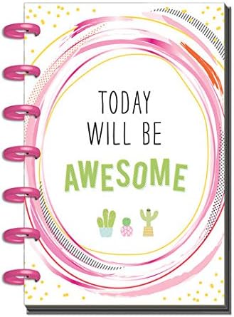 Create365 The Happy Planner Mini Shake It Up, Today Will Be Awesome, 12 Month January-December 2018, Dated