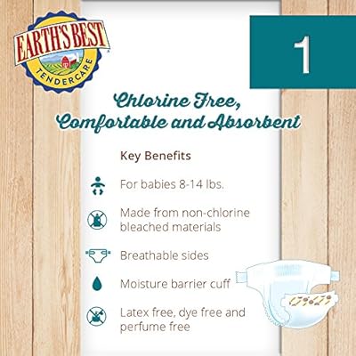 earth's best diapers size 1