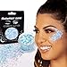 Chunky Cosmetic Holographic Glitter I Body, Face & Hair Safe I 16 pack + 1 glitter primer (festival)