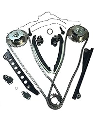 Prodigy - Kit de cadena de sincronización de 3 válvulas para Ford TRITON con guías de tensor y juntas de motores Phaser Cam y Phaser VCT