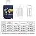 Madfifennina Washable Spandex Travel Luggage Protector Baggage Suitcase Cover Fit 23-32 Inch (L(26