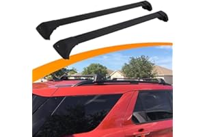 Snailfly Crossbars Customized for 2020-2025 Ford Explorer Black Adjustable Roof Racks Cross Bars with Lock