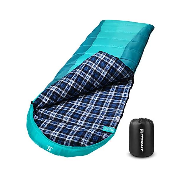 flannel lined sleeping bag
