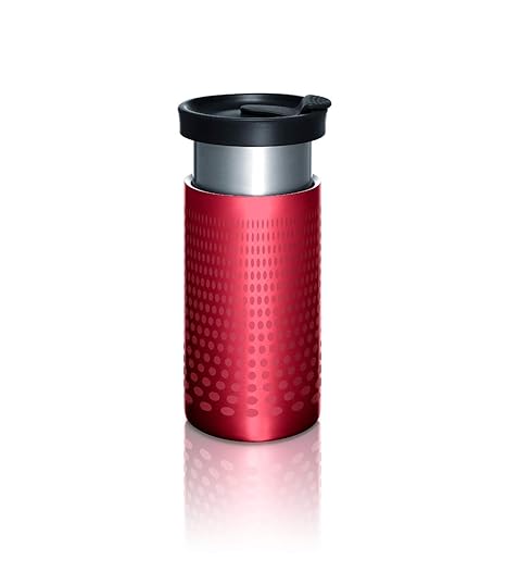 Amazon.com: Bobble Cafetera Presse para el camino, Rojo ...