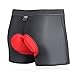 Men's 4D Padded Cycling Underwear Shorts Breathable Lightweight Performance Mountain Bike Bicycle Cycling Shorts Underpants Padded 2.3 CM Sponge Durable Short Pants