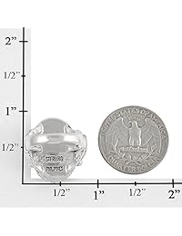 Anillo turquesa en plata de ley 925 y turquesa auténtica talla 5 a 12