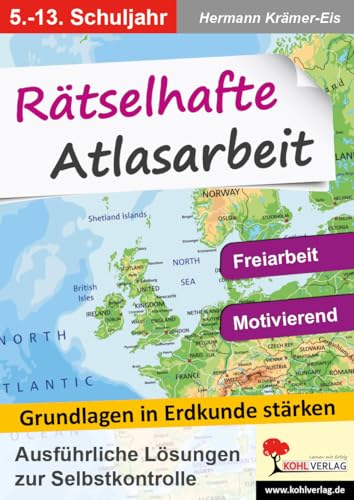 Rätselhafte Atlasarbeit: Grundlagen in Erdkunde stärken at Amazon