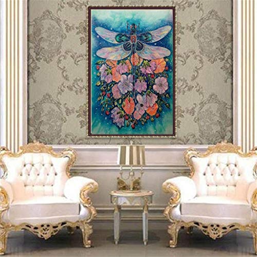 image for Emimarol DIY 5D Diamond Painting by Number Kits, Crystal Rhinestone Em