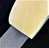 2'' Inch Ivory Polyester Horsehair Braid selling per Roll/ 22 Yards