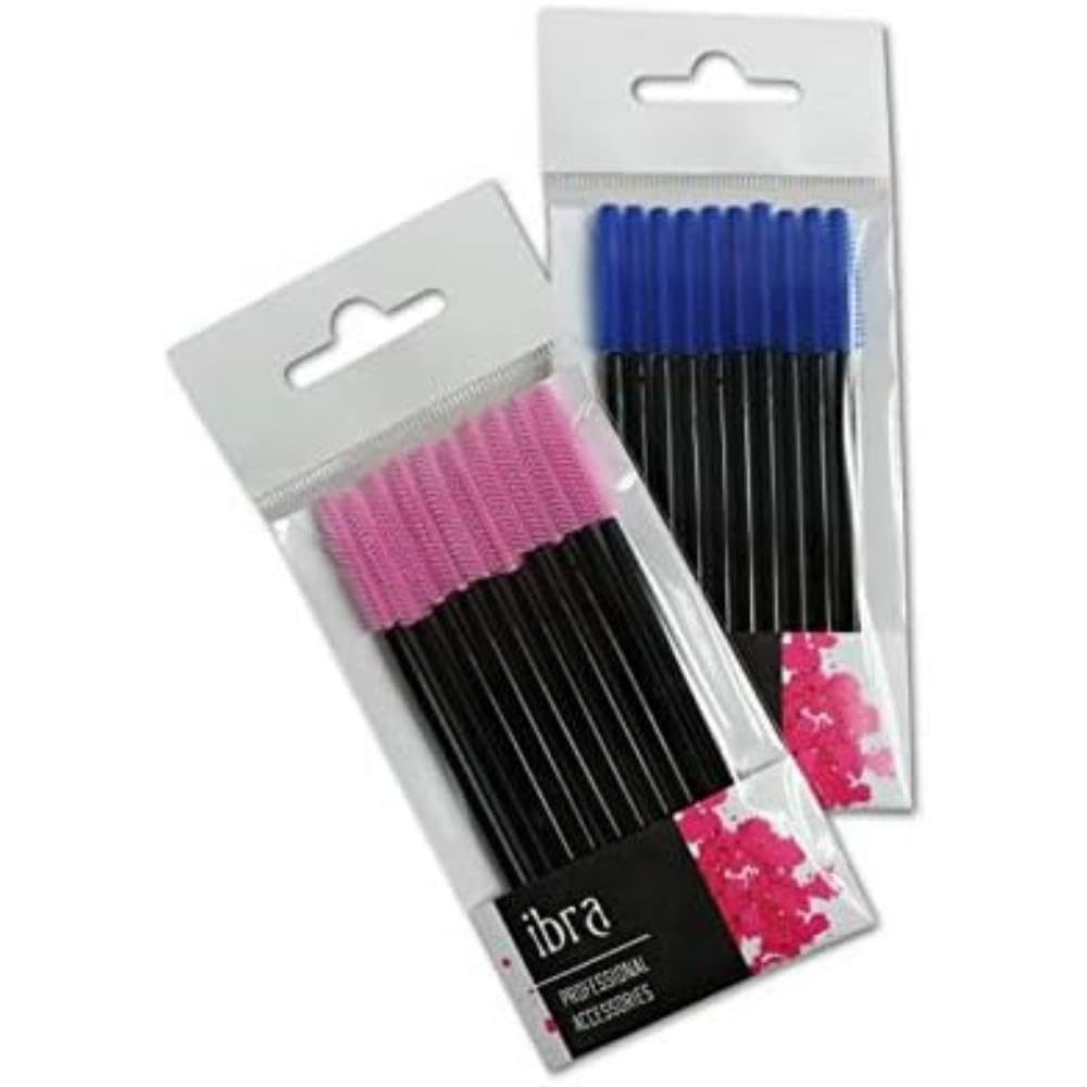 Silicone Eyelash Brushes IBRA Makeup Pack of 10