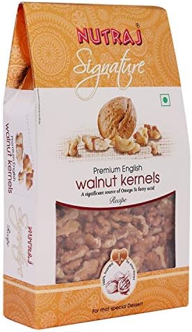 Nutraj Signature Recipe Ready Premium English Walnut Kernels, 200g - Vacuum Pack