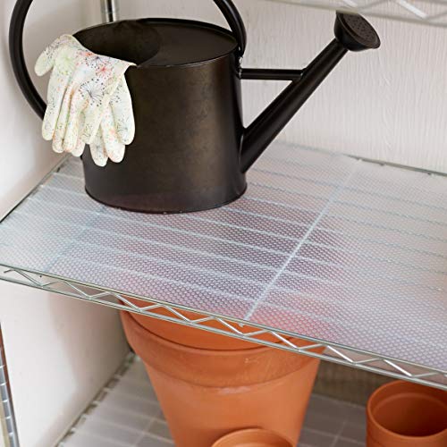 Duck Brand Clear Classic Easy Shelf Liner, Non-Adhesive, 20 ft. Roll, - Thumbnail 7