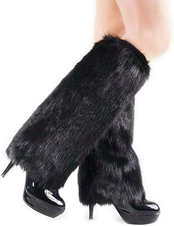 fur shoe covers