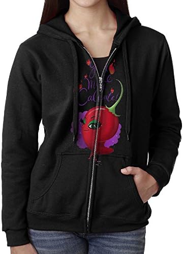 Lhuhu You Are My Caliente Women's Zipper Sweatshirt Hoody Coat Casual Hooded Jacket With Pocket XL Black