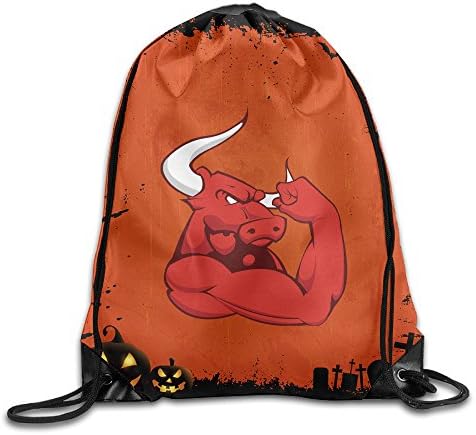 ZHOAYU-Gym Sack Bag Drawstring Backpack Sport Bag For Men &amp; Women SackpackCute Brown Bear