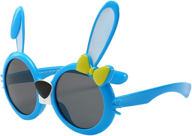 Amazon Co Jp Ledmomo パーティーメガネ うさぎの眼鏡 イースターグッズ 子供眼鏡 おもしろいサングラスおもちゃ ブルー 服 ファッション小物