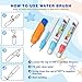 GTurtle Water Drawing Mat Doodle Mat Educational Learning Birthday Toddler Toys Gifts Painting Writing Magic Water Drawing Mat Toys for 2 3 4 5 6 Year Old Girls Boys Large Size 37.7X 29.1 in
