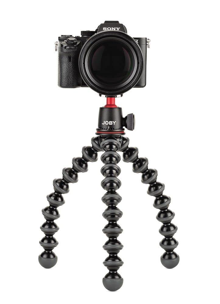 Joby GorillaPod 3K Flexible Mini-Tripod with Ball Head Kit for DSLR and Mirrorless Cameras
