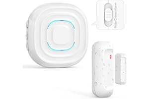 SanJie Door Chime,Door Entry Chimes for Business/Home/Office/Store,2 Ring Duration Modes 30 Chimes,5 Volume Levels,500FT Rang