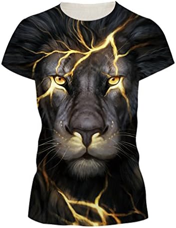 jiazerye QZ Women's Short Sleeve Crew Neck T-Shirt