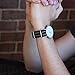 Clockwork Synergy® Classic Nylon Nato watch straps bands (18mm, Black/Grey)