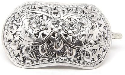 Amazon Com Small Ornate Victorian Style And Daisy Flower Sterling