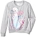 Disney Frozen Girls' Elsa and Castle Crew-Neck Sweatshirt