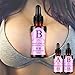 lBreast Enhancement,otus.flower 2PCs Breast Enlargement Massage Essential Oil Chest Lift Up Chest Firm Essence Set (2PCs)
