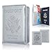Passport Holder Case, ACdream Protective Premium PU Leather RFID Blocking Wallet Case for Passport, Grey
