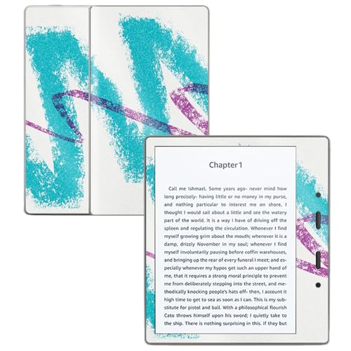Glossy Glitter Skin Compatible with Amazon Kindle Oasis 7" (9th Gen) - Paper Cu…