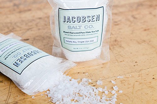 Jacobsen Salt - Flake Finishing Sea Salt - 4 oz bag