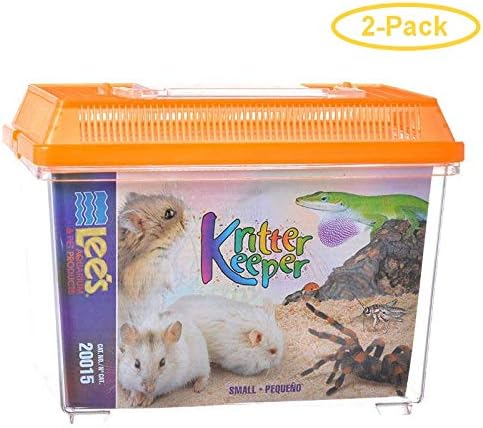 Lees Kritter Keeper With Lid Small - 913 L X 6 W X 663 H - Pack Of 2