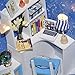 Flever Dollhouse Miniature DIY House Kit Creative Room With Furniture and Glass Cover for Romantic Artwork Gift( Dream of Star River )