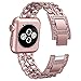 NO1seller Top Band Compatible for Apple Watch Series 7 6 SE 5 4 40mm 41mm 44mm 45mm Series 3 2 1 38mm 42mm Women Men, Wristband Strap