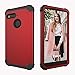 Essential Phone PH-1 Case,CASY MALL 3-Layer Heavy Duty Hybrid Full-Body Protect Case for Essential Phone PH-1 (Red)
