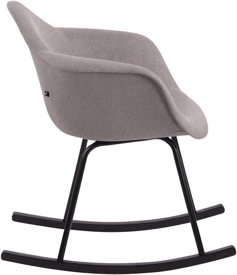 CLP Sedia A Dondolo Moderna Merry I Sedia A Slitta Imbottita In Tessuto I  Sedia Dondolo Salotto Scandinavo Colore:marrone Poltrone e sedie Casa e  cucina nsb-group.com