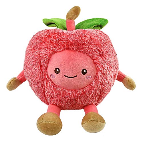 Niuniu Daddy 12 inch Cherry Food Plush Toys Shaped Fruit Series Cuddly Cushion Stuffed Cute Doll