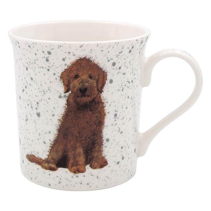 Lesser & Pavey British Designed Coffee Mug | Ceramic Coffee Mugs for Home or Work | Large Mugs for Hot Drinks | Cockapoo Tea and Coffee Cups - Sarah Boddy